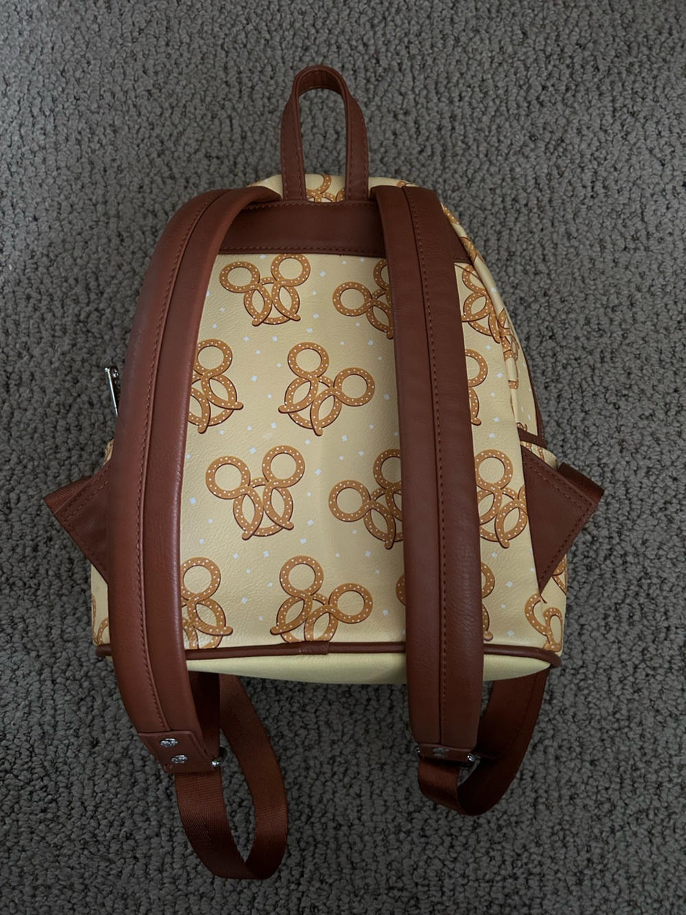 Disney Parks Loungefly Pretzel Backpack - Picture 2 of 6